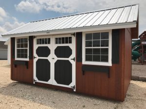 Woodtex custom garden storage shed